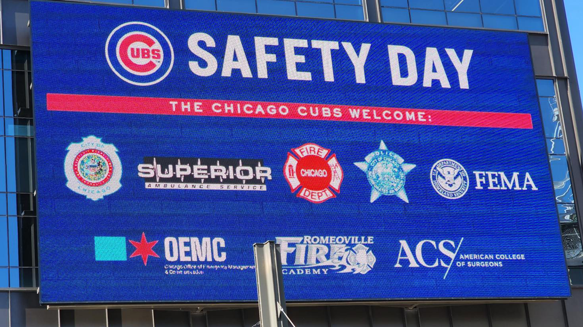 STOP THE BLEED Program Brings Bleeding Control Education to Wrigley Field